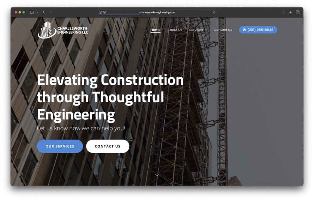 Charlesworth Engineering website