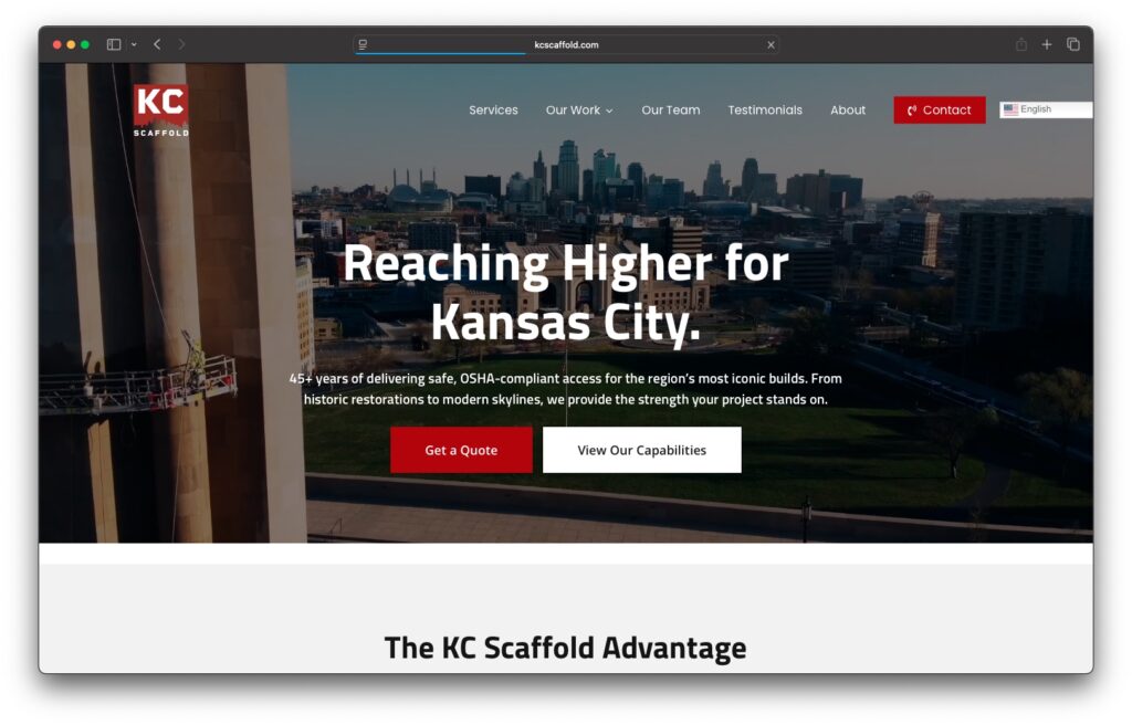 KC Scaffold Website
