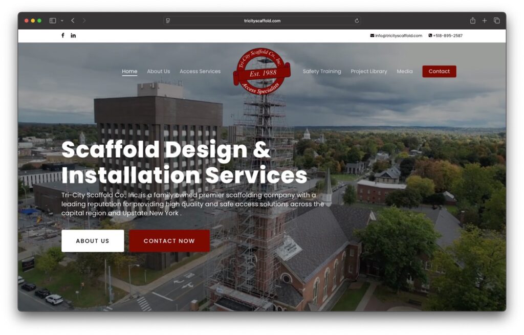 tri city scaffold website